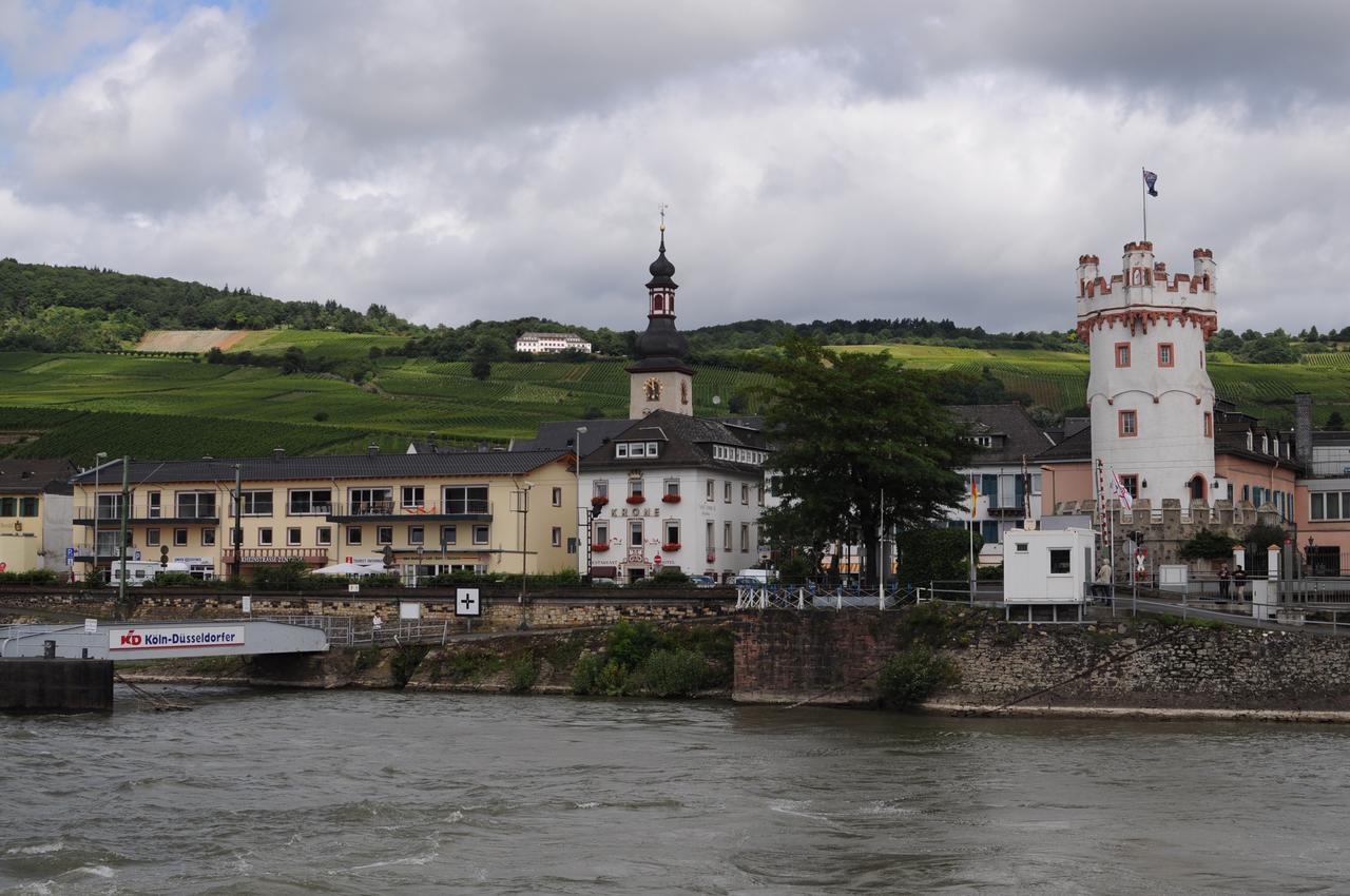 Hotel Krone Ruedesheim Rüdesheim am Rhein Εξωτερικό φωτογραφία